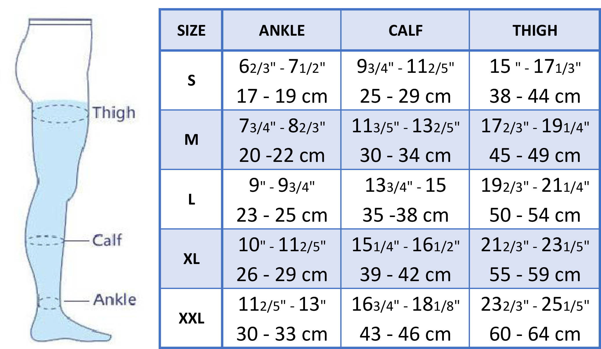 Thigh High CloseToe Compression Socks Joocla